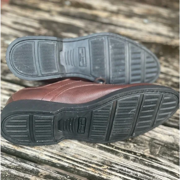 NWOB Marc Joseph New York Hand Crafted in Brazil Brown Leather Dress Shoes Sz 11 - Picture 6 of 14